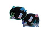 Kreatywne gry - Duckiez Chalkboard with Chalk - Underwater World - 6386
