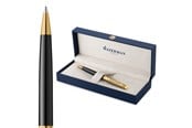 Przybory do pisania i rysowania - Waterman Hémisphère 'The Opera Collection' Black & Gold G.T. Ballpen M Blue ink - 2225137