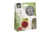 Kreatywne gry - Creative Craft Group Crochet Kit Keyring Watermelon - incl. Needle and Thread - CR1716/GE