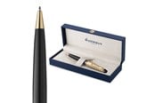 Przybory do pisania i rysowania - Waterman Expert 'The Opera Collection' Black & Gold G.T. Ballpen M Blue ink - 2225140