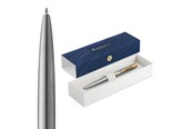 Przybory do pisania i rysowania - Waterman Impression Stainless Steel G.T. Ballpen M Blue ink - 2225495