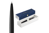 Przybory do pisania i rysowania - Waterman Impression Black Lacquer P.T. Ballpen M Blue ink - 2225498