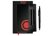 Przybory do pisania i rysowania - Rotring 600 Mechanical Pencil 0.5 mm Pen Pouch & Premium Notebook Gift Set - 2224710
