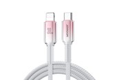 Kabel USB - Joyroom S-A42 Crystal-Clear Series 30W USB-C - Lightning cable 1.2m - white - S-A42_CL_W