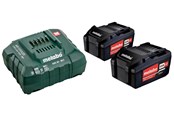 Akumulator i ladowarka - Metabo Starter Kit 2 x 4.0 Ah (685050000) - 685050000