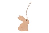 Artykuly Artystyczne & Rzemieslnicze - Colorations Decorate your own Easter Bunny Pendants 6 pcs. - 46EN16