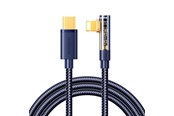 Kabel USB - Joyroom Gaming Cable S-CL020A6 Lightning (angled) / USB-C (straight) 20W 1.2 m - blue - S-CL020A6B