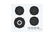 Akcesoria kuchenne - IsEasy MGBG‑604B Glass Gas Hob - MGBG-604B/