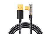 Kabel USB - Joyroom Gaming Cable S-UC027A6 USB-C (angled) / USB-A (straight) 3A 1.2 m - black - S-UC027A6