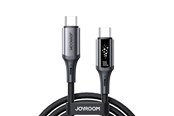 Kabel USB - Joyroom S-A60 StarTalk 100W USB-C - USB-C Cable 1.2m - Black - S-A60 C-C 100W 1.2m black