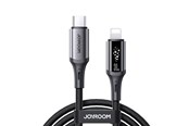 Kabel USB - Joyroom S-A60 StarTalk 30W USB-C- Lightning cable 1.2m - black - S-A60 C-L 30W 1.2m black