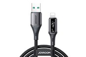 Kabel USB - Joyroom S-A60 StarTalk 3A USB-A - Lightning cable 1.2 m - black - S-A60 A-L 3A 1.2m black