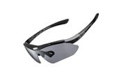 Sport i fitness - Rockbros 10003 Polarized Cycling Glasses - Black - Rockbros-10003