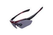 Sport i fitness - Rockbros 10141 photochromic UV400 cycling glasses - red - Rockbros-10141