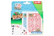 gry-planszowe-karciane-i-kosci - Toi-Toys Lucky Games Playing Cards 2 pcs. - 51405A