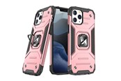 Telefon - Pokrowiec i etui - Wozinsky Ring Armor Armored Hybrid Case Cover + Magnetic Holder iPhone 13 Pink - 9111201944756