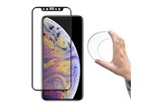 Telefon - szklo ochronne - Wozinsky Full Cover Flexi Nano Glass Film Tempered Glass With Frame iPhone 13 Mini Clear - 9111201943544