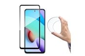 Telefon - szklo ochronne - Wozinsky Full Cover Flexi Nano Glass Film Tempered Glass with Frame Xiaomi Redmi 10 Black - 9145576232347