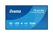 Monitory reklamowe i Telewizory hotelowe - iiyama ProLite LH5075UHS-B2AG 50" Class (49.5" viewable) LED-backlit LCD display - 4K - for digital signage - LH5075UHS-B2AG