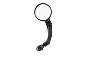 Akcesoria rowerowe - Rockbros 26210001003 Rearview Left Bicycle Mirror - Black - Rockbros-26210001003