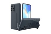 Telefon - Pokrowiec i etui - Wozinsky Kickstand Case Silicone Case with Stand Case Xiaomi Redmi 10 Navy Blue - 9145576247563