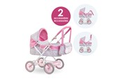 Lalka, mis i akcesoria - Corolle Doll Pram Flowers for Baby Doll 36-42cm - 9000141860