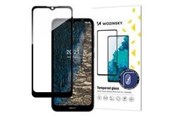 Telefon - szklo ochronne - Wozinsky Full Glue Tempered Glass Nokia C20/C10 Full Screen Protector with Frame Black - 9145576243664