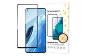 Telefon - szklo ochronne - Wozinsky Super Durable Full Glue Tempered Glass Full Screen Protector Frame Case Friendly Oppo Reno7 Pro 5G Black - 9145576245767