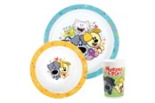 Zabawki dla niemowląt - Bambolino Toys Woezel & Pip Dining set 3 pieces. - 671386