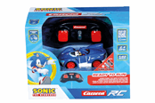 Zdalnie sterowane zabawki - Carrera Team Sonic Racing Mini RC - Sonic 1:43 - 370430022