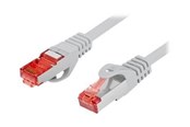 Kabel sieciowy - Lanberg PCF6-10CU - patch cable - 2 m - grey - Szary - 2m - PCF6-10CU-0200-S