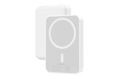 Powerbank - Dudao K26 10000mAh 20W USB-A / USB-C / MagSafe - White Powerbank - Biały - 10000 mAh - 6977196683703