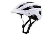 Akcesoria rowerowe - Wozinsky MTB Bicycle Helmet with Detachable Visor Light L - Black & White - 5907769380853