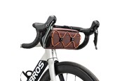 Akcesoria rowerowe - Rockbros 30110054003 Handlebar Bicycle Bag 2.2L - Brown - 30110054003
