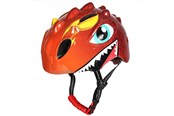 Akcesoria rowerowe - Wozinsky Children's Bicycle Helmet Dragon Motif Light 50-54 cm - Red - 5907769380983