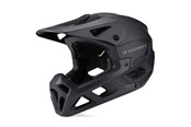 Akcesoria rowerowe - Wozinsky Fullface  Bicycle Helmet with Detachable Visor 57-62 cm - Black - 5907769380945