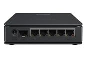 Router - MikroTik hAP ax S - wireless router - Wi-Fi 6 - desktop wall-mountable - Wireless router Wi-Fi 6 - E62iUGS-2axD5axT