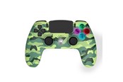 Akcesoria dla graczy - Freaks And Geeks Groen Camo Draadloze Controller - LED - 3.5 mm Jack (PS4) - Wireless Controller - Sony PlayStation 4 - 140142D
