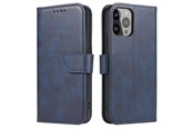 Telefon - Pokrowiec i etui - Hurtel Magnet Case for Samsung Galaxy S23 Flip Cover Wallet Stand Blue - 5907769351020