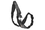 Akcesoria rowerowe - Rockbros 3230002001 bicycle lock with combination and key - black - 3230002001