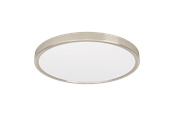 Inteligentny dom - EGLO FUEVA 6-Z Matter ceiling lamp Ø390 mm LED RGB/CCT brushed steel - 901421