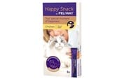 Koty - Feliway Happy Snack, Kurczak, 1 pudełko á 6 patyczków - 274904