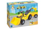 Rowerki i chodziki - Ecoiffier Ride-on excavator with trailer - 498