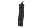 Kabel zasilający (zewnętrzny) - Lanberg - power strip - 2500 Watt - PS0-05E-0150-BK