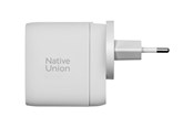 Telefon - Adapter i Ladowarka - Native Union Fast GaN Charger PD 67W - White - FAST-PD67-WHT-2CA