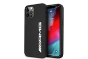 Telefon - Pokrowiec i etui - Mercedes AMG Silicone Big Logo Case for iPhone 12 Pro Max - Black - 3666339002916