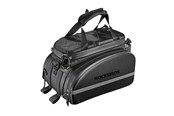 Akcesoria rowerowe - Rockbros A6-6 bicycle bag for trunk 35 l with fold-out pockets - black - A6-6