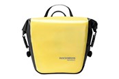 Akcesoria rowerowe - Rockbros AS-003-1Y waterproof bicycle bag with shoulder strap front/rear mounting 10-14l - yellow - AS-003-1Y