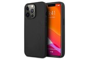 Telefon - Pokrowiec i etui - Mercedes AMG Leather Hot Stamped Case for iPhone 13 Pro / 13 6.1" - Black - 3666339018870