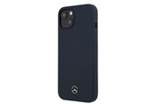 Telefon - Pokrowiec i etui - Mercedes Silicone Line Case for iPhone 13 mini - Navy Blue - 3666339019778